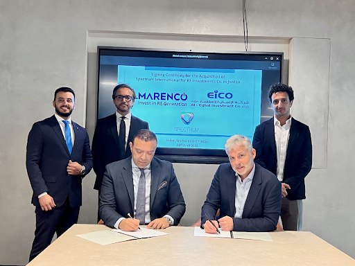 Amarenco Group acquires 100% of Spectrum International for Renewable Energy Investments Company in Jordan