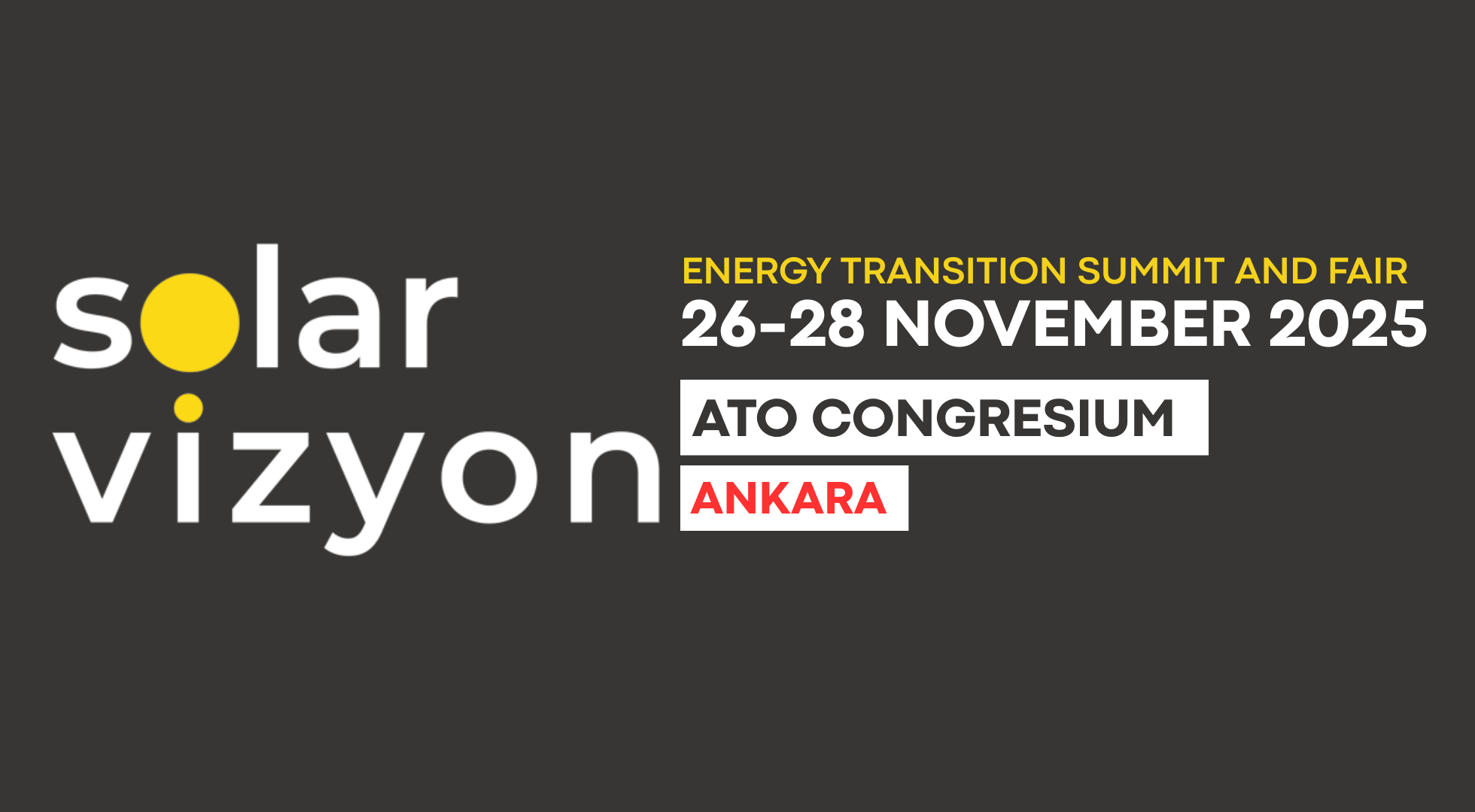 SolarVizyon Energy Transition Summit & Expo 2025