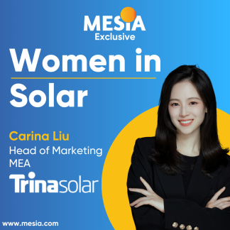 Women in Solar - Carina Liu, Head of Marketing MEA - Trina Solar